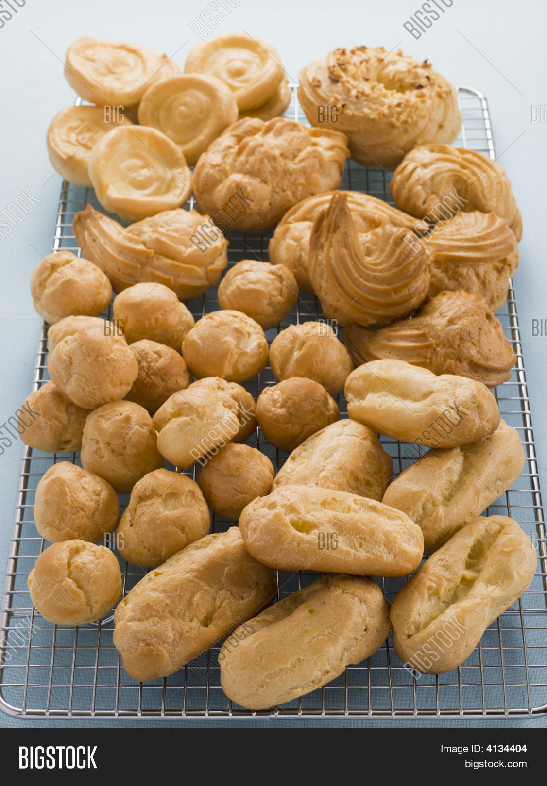 Selection Choux Pastry Image & Photo (Free Trial) | Bigstock