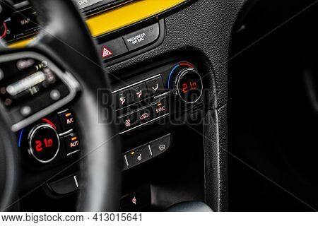Moscow, Russia - January 10, 2021 Kia Xceed. Awd Hatchback Suv. New Kia Xceed Crossover Model Year 2