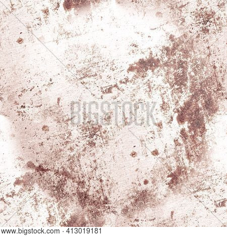 Beige Paint Grunge Wall. Pale Distress Wallpaper. Ink Rough Illustration. Overlay Stone Pattern. Ret