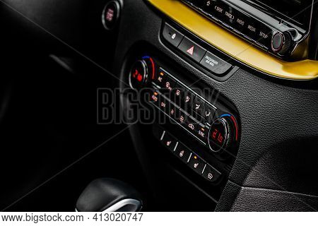 Moscow, Russia - January 10, 2021 Kia Xceed. Awd Hatchback Suv. New Kia Xceed Crossover Model Year 2