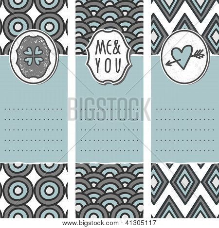 Simplegraybluelovethincardsci ...
