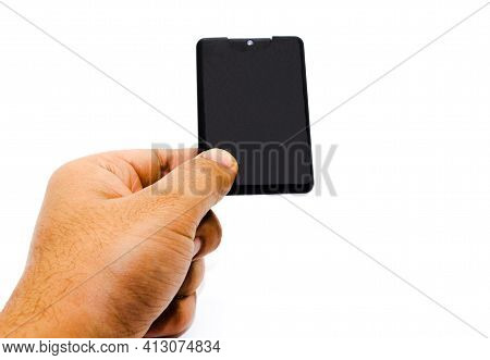 A Picture Of Pocket Perfume With Selective Focus