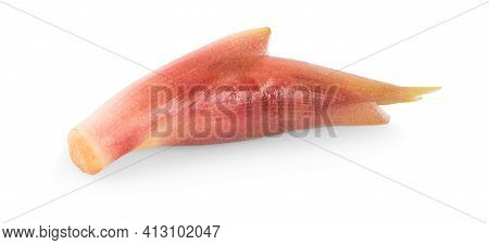 Mioga And Isolated On A White Background