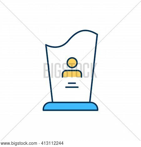 Grave Rgb Color Icon. Burying Place. Graveyard, Cemetery. Last Resting Place. Headstone, Tombstone. 