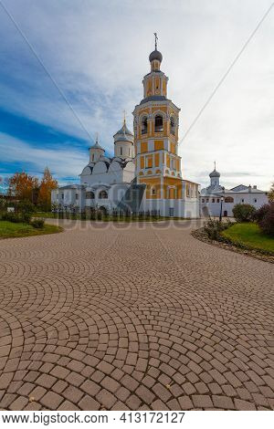 Spassky Cathedral Of The Spaso-prilutsky Monastery In Vologda, Russia