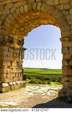 Unesco Heritage.
Extensive Complex Of Ruins Of The Roman City Volubilis - Of Ancient Capital City Of