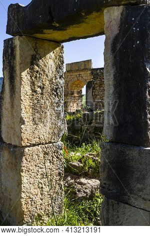 Unesco Heritage.
Extensive Complex Of Ruins Of The Roman City Volubilis - Of Ancient Capital City Of