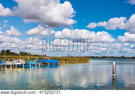 Landscape On A Lake In Roepersdorf, Germany.