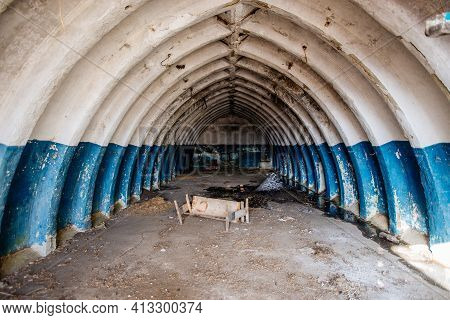 Abandoned Underground Depot In Soviet Military Base