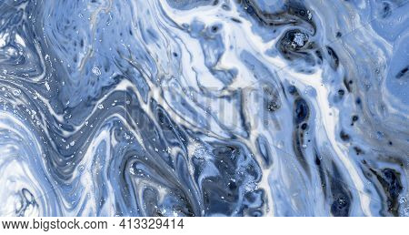 Abstract Marble Background Creative Contemporary Liquid Design