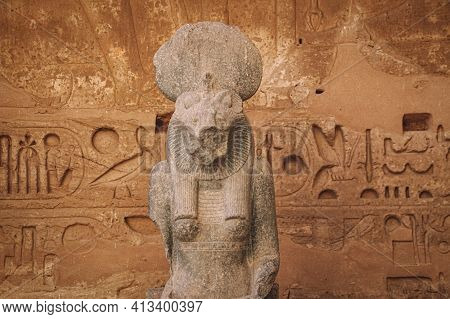 Ruins Of The Egyptian Karnak Temple, The Largest Open-air Museum In Luxor.