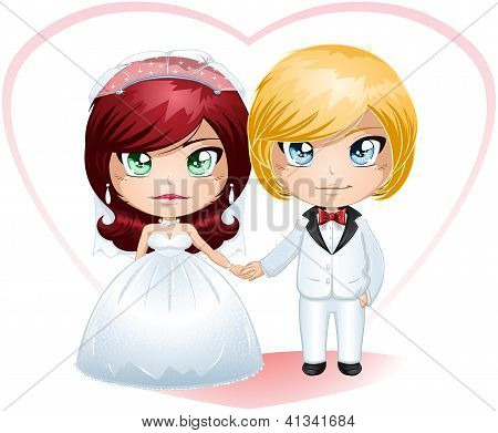 Sposa e lo sposo ottenere sposato 4