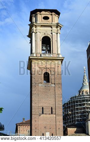 Turin, Italy - 04.28.2017: Old Archecture Of Turin
