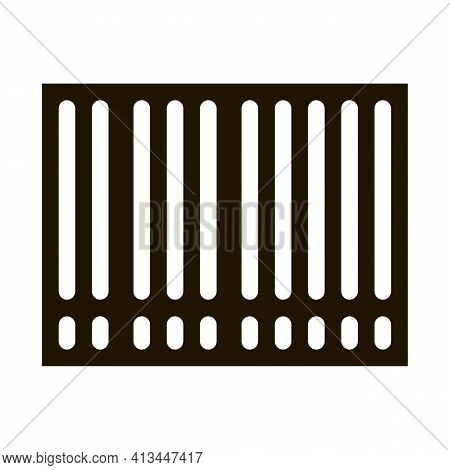 Barcode Bar Code Icon Vector Glyph Illustration