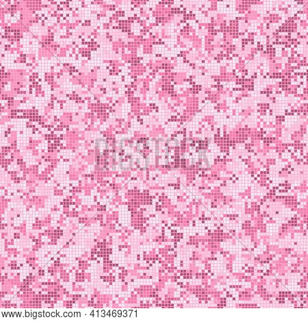 Camouflage Pattern Background. Digital Clothing Style Masking Camo Repeat Print