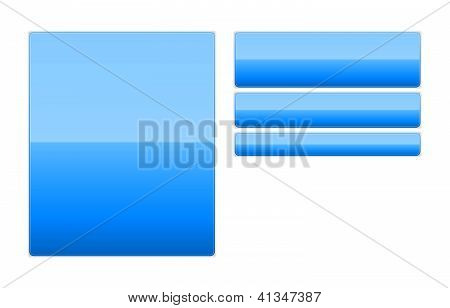 Tom web knap skabeloner