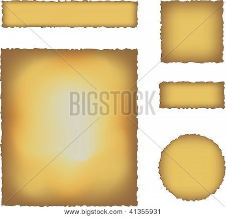 revet stil knap skabelon