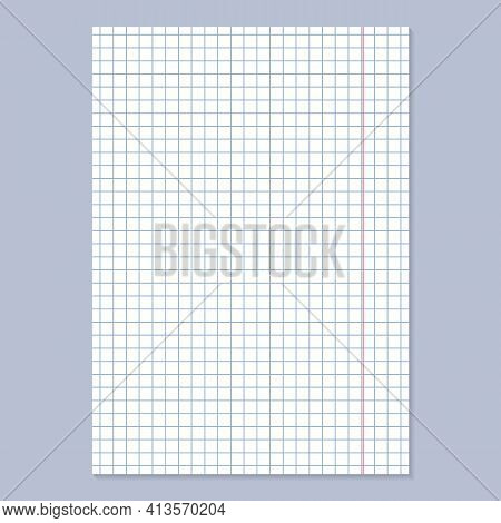 Grid Paper. Realistic Vector & Photo (Free Trial) | Bigstock