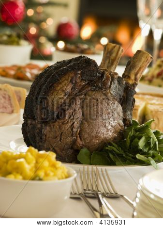 Borda brit marha Boxing Day büfé