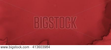 Grungy Blood Background. Rose Ink Banner. Horror Splatter Black. Watercolour Maroon Texture. Blood B