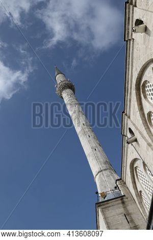 Mihrimah Sultan Mosque In Edirnekapi, Istanbul City, Turkey