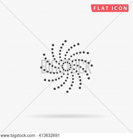 Phyllotaxis Flat Vector Icon. Hand Drawn Style Design Illustrations.