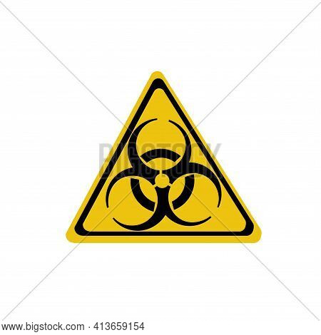 Sign Symbol Quarantine Zone Area Stop Novel Coronavirus Outbreak Covid 19 2019 Ncov, Vector Quaranti