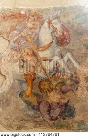Santa Sofia Church (Chiesa di Santa Sofia), UNESCO World Heritage Site, Benevento, Campania, Italy