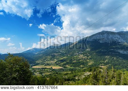 National Park of Abruzzo near Barrea, Lazio and Molis, Italy