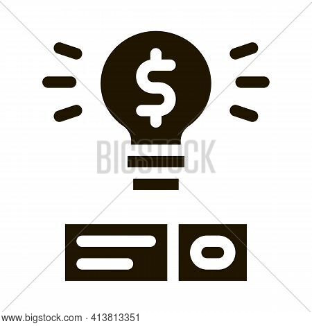 Savvy Data Storage Solution Glyph Icon Vector. Savvy Data Storage Solution Sign. Isolated Symbol Ill