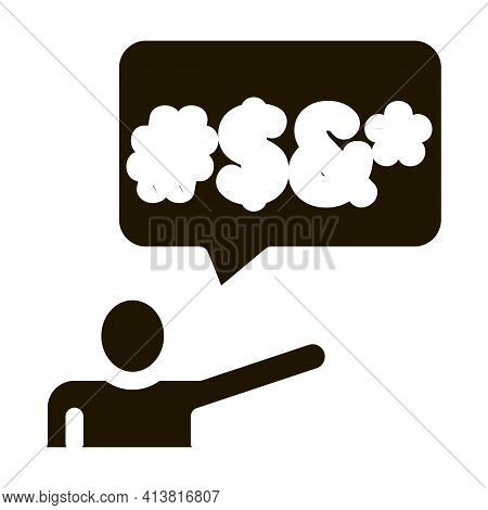Human Replica Mats Glyph Icon Vector. Human Replica Mats Sign. Isolated Symbol Illustration