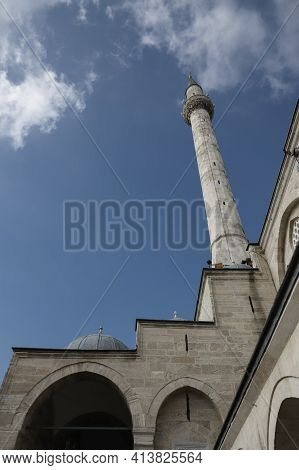 Mihrimah Sultan Mosque In Edirnekapi, Istanbul City, Turkey