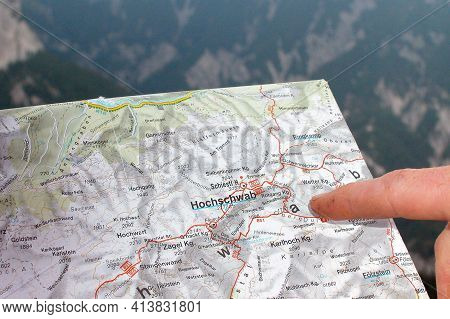 The Hochschwab Mountain Region In Austria