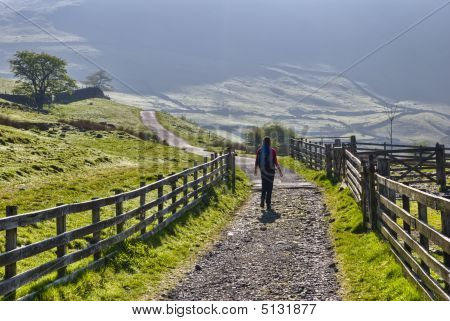 Wanderer im See-Bezirk