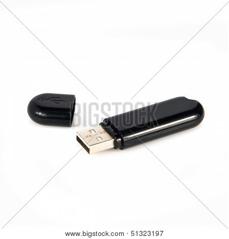 Pendrive Isolated On White