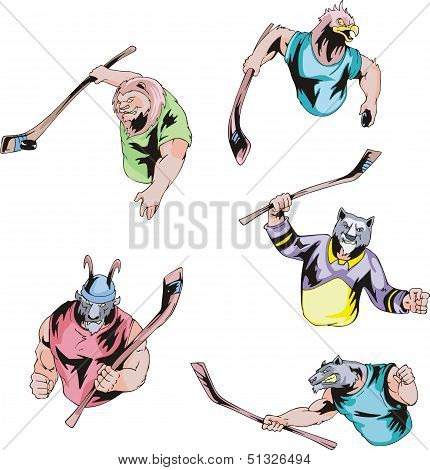 Sport Mascots - Ice Hockey