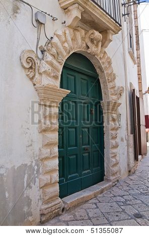 Alleyway. Noci. Puglia. Italy.