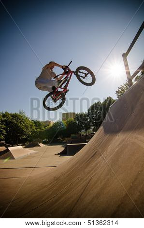 Bmx Bike Stunt Bar Spin