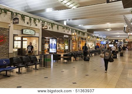 Minneapolis International Airport In Minnesota On July 02, 2013