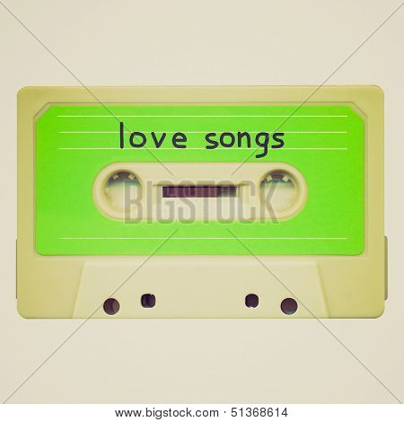 Retro Look Tape Cassette