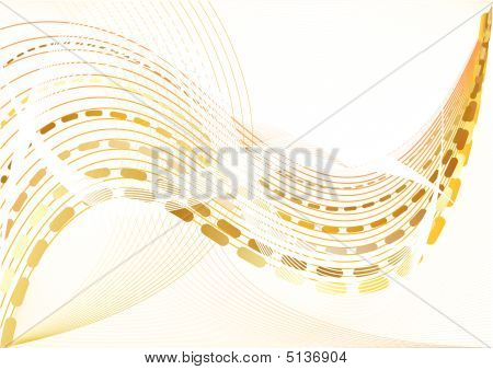 Vector abstract goldenen Hintergrund
