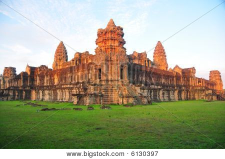 Angkor Wat at Sunrise (Siem Reap, Cambodia)