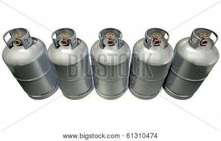 Gas Cylinder Row