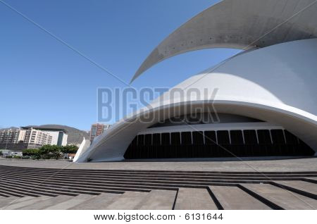 Auditorio v Santa Cruz De Tenerife, Španělsko