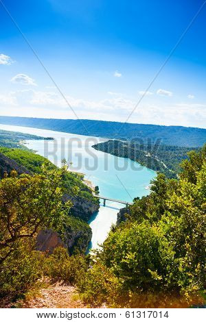 Lake De Castillon