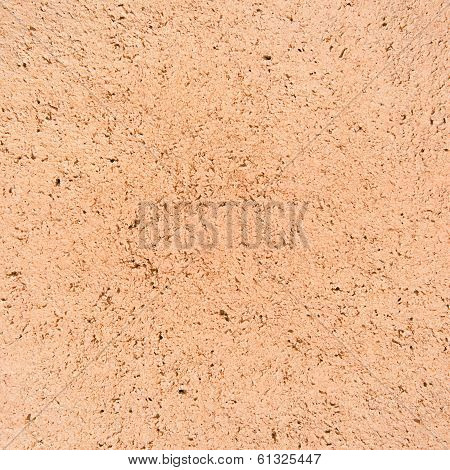 Red Rough Wall. Texture Background.