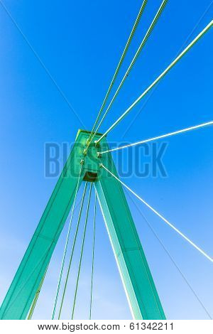 Severins Bridge In Cologne