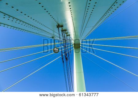 Severins Bridge In Cologne