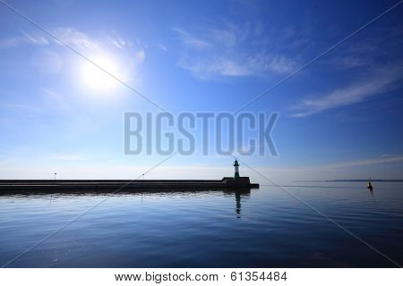 The Lighthouse In Sassnitz Ruegen Island Germany