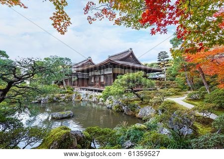 Ginkakuji - The Silver Pavilion Temple in Kyoto